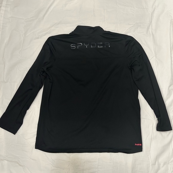 Men's Spyder Quarter-zip Athletic Sweatshirt - Picture 3 of 4